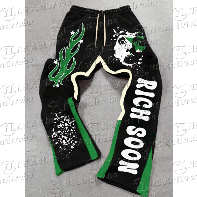Quirky Street Fashion - 25-26 Men's street long sweats with