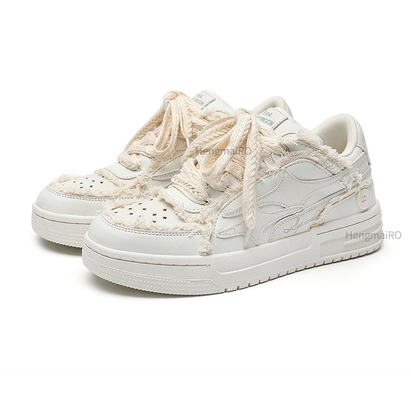 Street Fashion Couple - Women Sneakers Man Retro Star Y2K