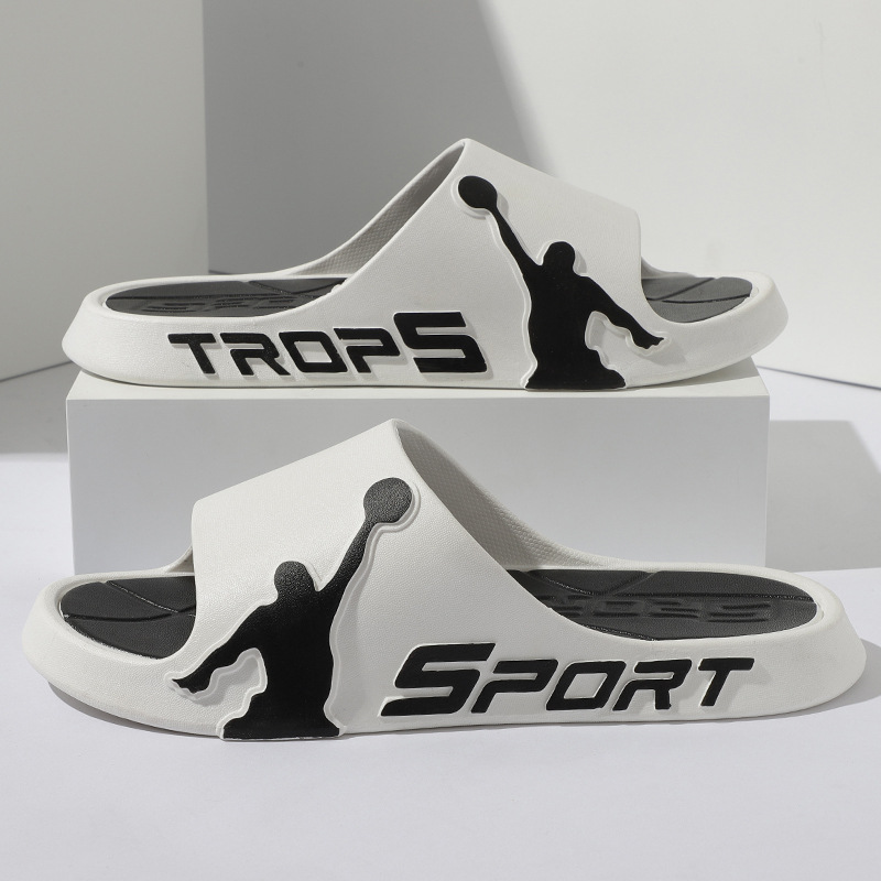 Street Fashion Couple - Fashion Men's Slippers PVC Soft Sole