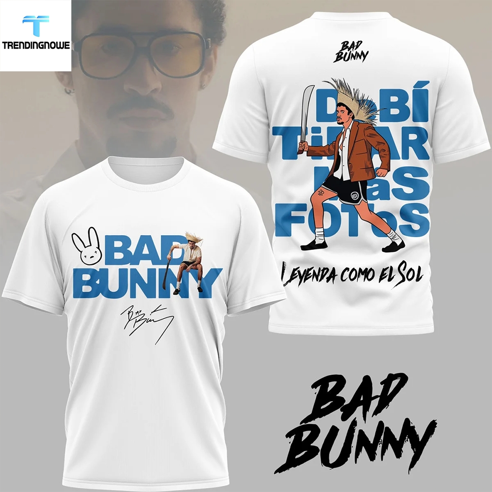 Foto Street Fashion - 3D Printed Bad Bunny Debi Tirar