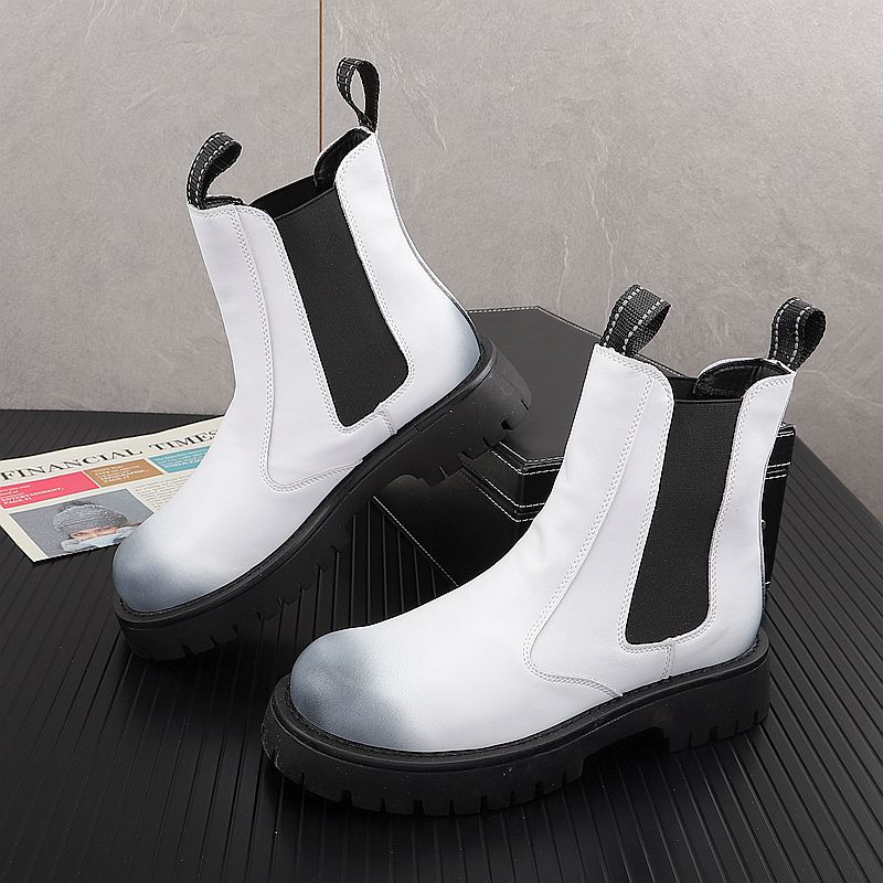 Street Fashion Designers - Men Luxury Fashion Genuine Leather Boots