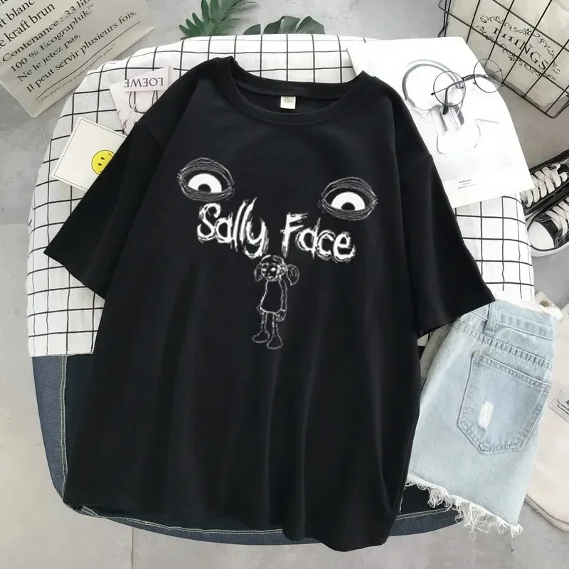 Street Fashion Asian - Sally Face T Shirt Women Funny