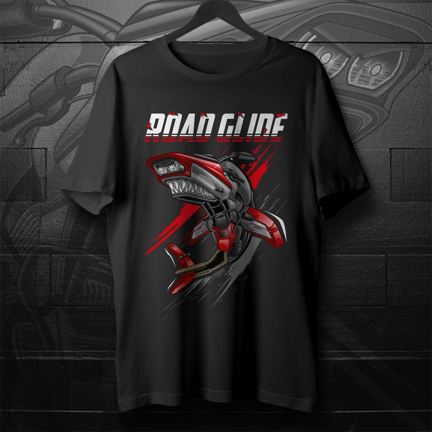 Street Fashion Dance - H-D Road Glide Motorcycle Shark Inspired