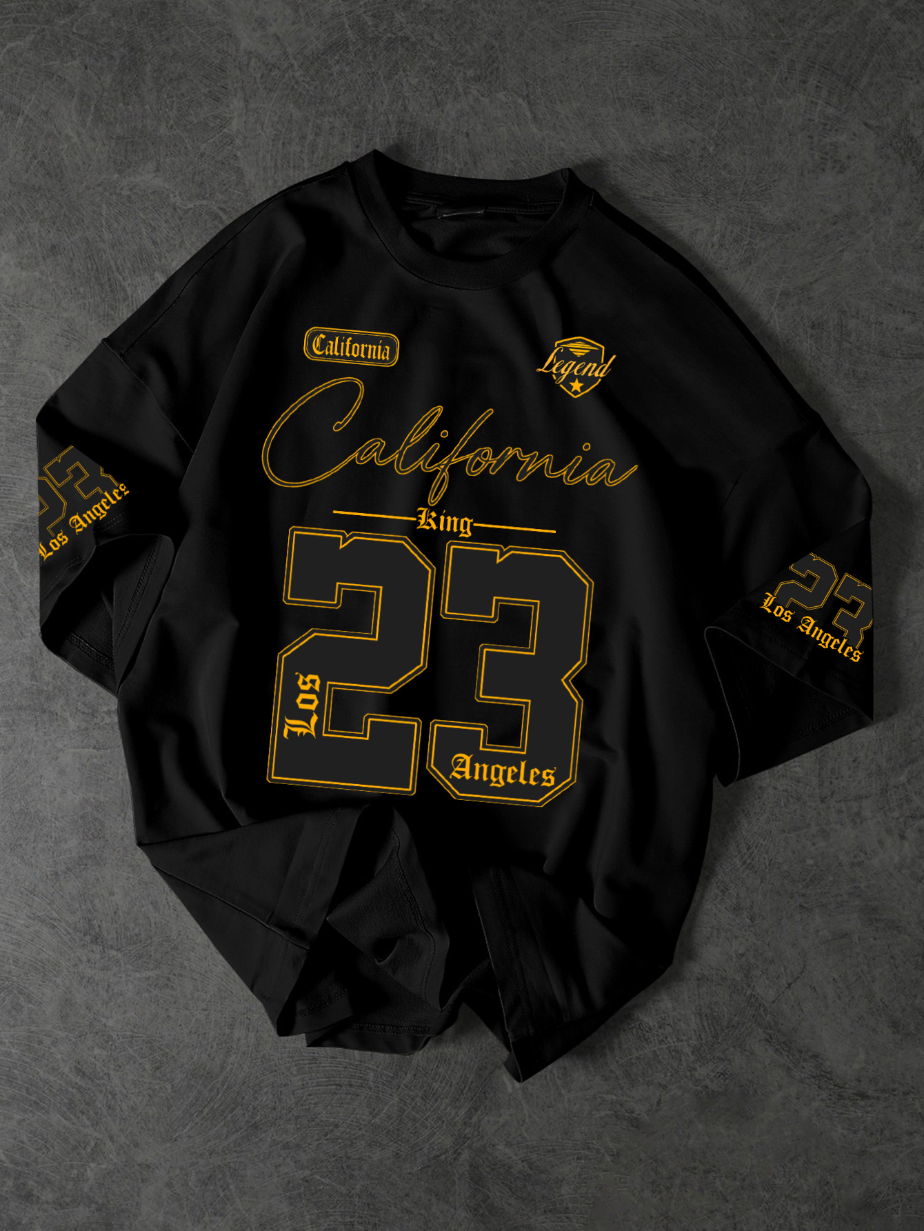 Street Fashion California - Men's American Retro California Los Angeles