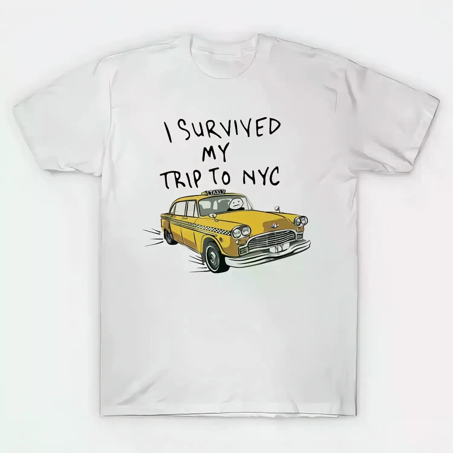 Street Fashion Nyc - 100% Oversized Slogan Print T-, Soft