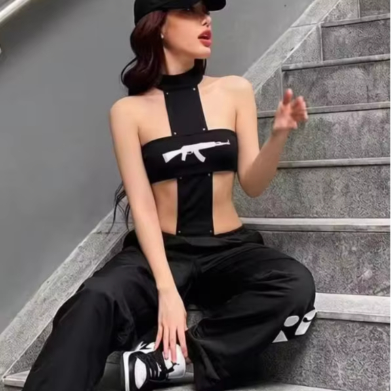 Sexy Y2K Streetwear Fashionabl - Street Fashion Girl recension och pris