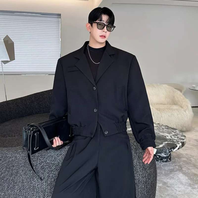 LUZHEN Spring Blazer Neck Casu - Street Fashion Jacket recension och pris
