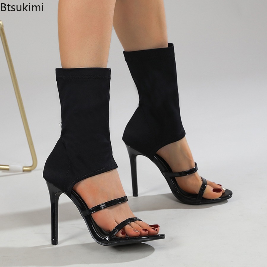 Sexy Stretch Boots High Heels  - Street Fashion Dance recension och pris