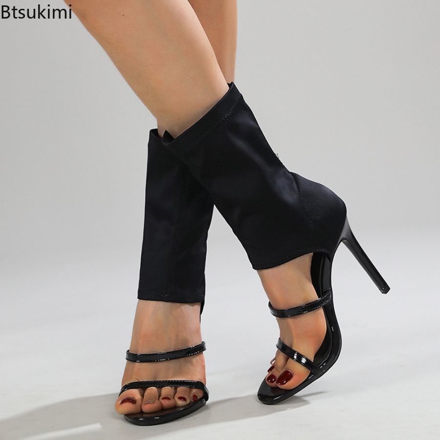 Sexy Stretch Boots High Heels  - Street Fashion Dance recension och pris