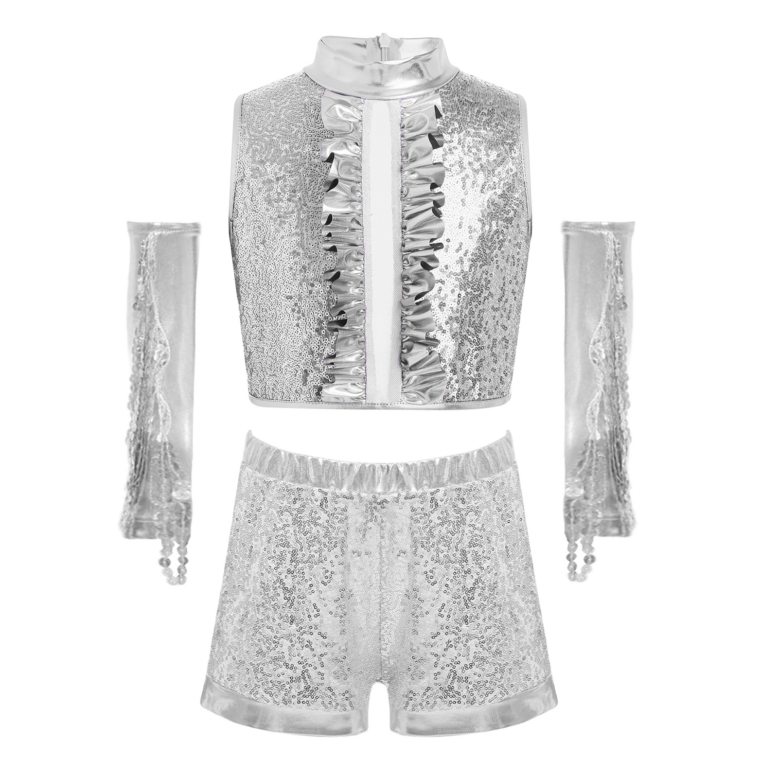 Kids Sparkling Metallic Sequin - Street Fashion Girl recension och pris