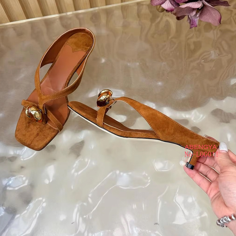 2026 Summer New Suede Slippers - Street Fashion Clothing recension och pris