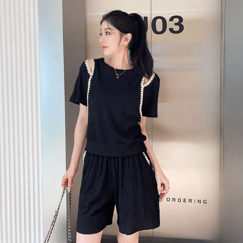 Korean Fashion Off Shoulder T- - Street Fashion Dance recension och pris
