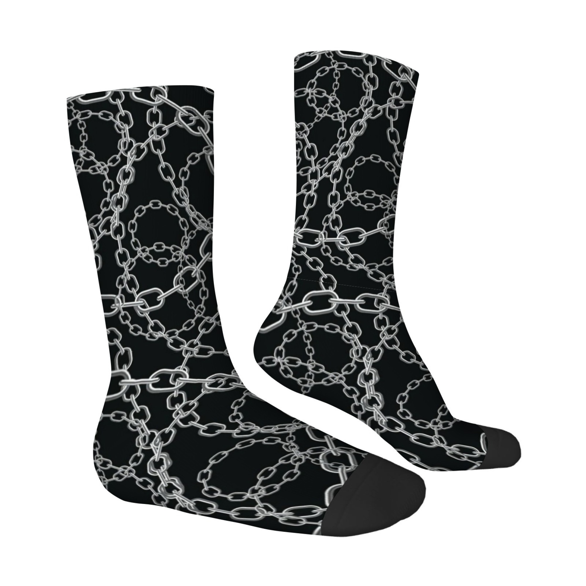 Fun Novel Chain Print Men's Mi - Quirky Street Fashion recension och pris