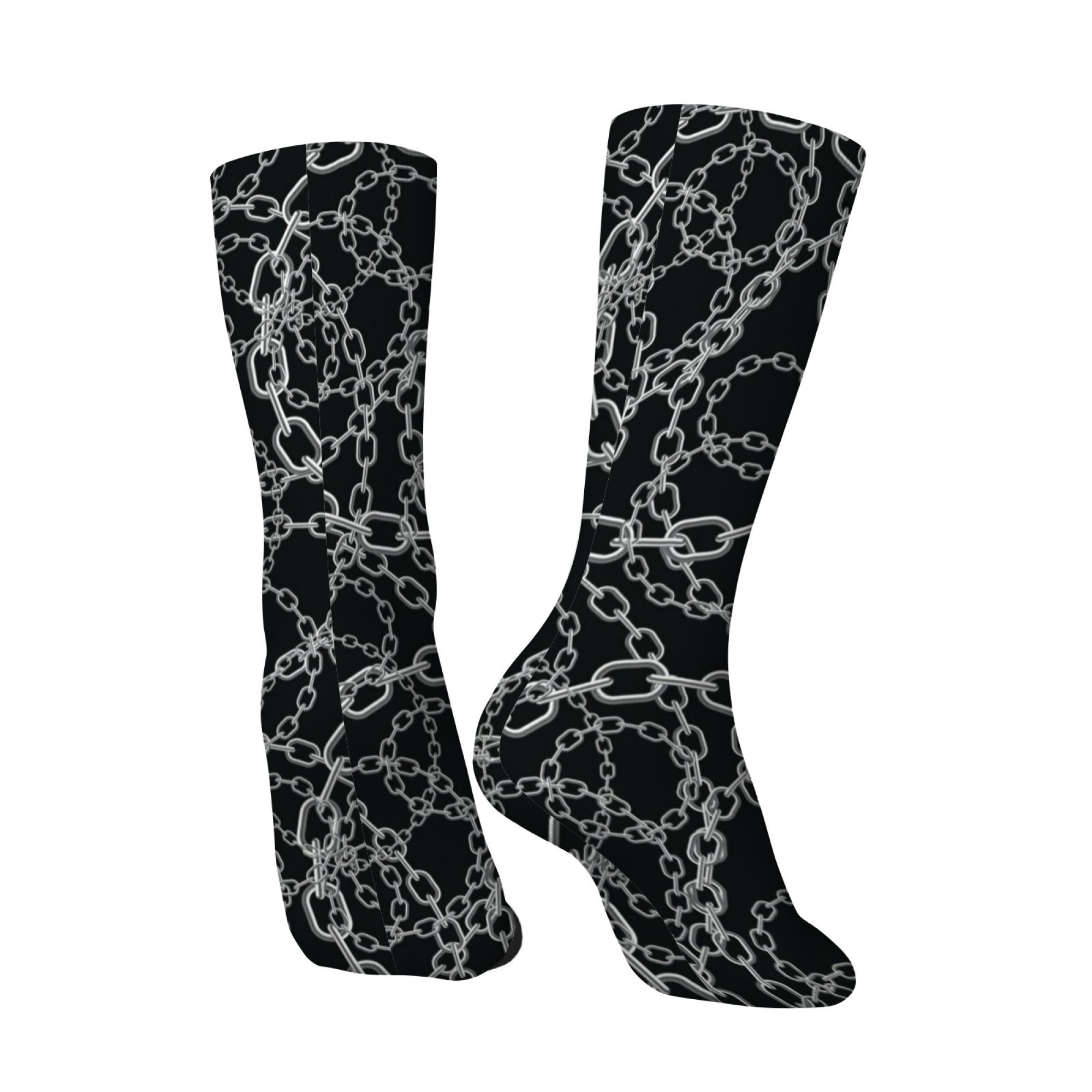 Fun Novel Chain Print Men's Mi - Quirky Street Fashion recension och pris