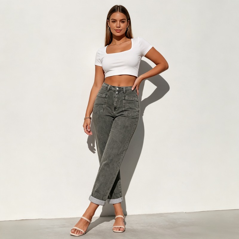 Women Plus Size American High  - Street Fashion Plus Size recension och pris