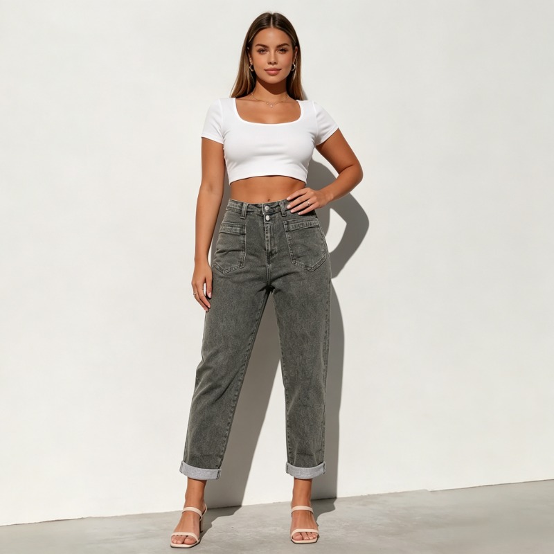 Women Plus Size American High  - Street Fashion Plus Size recension och pris