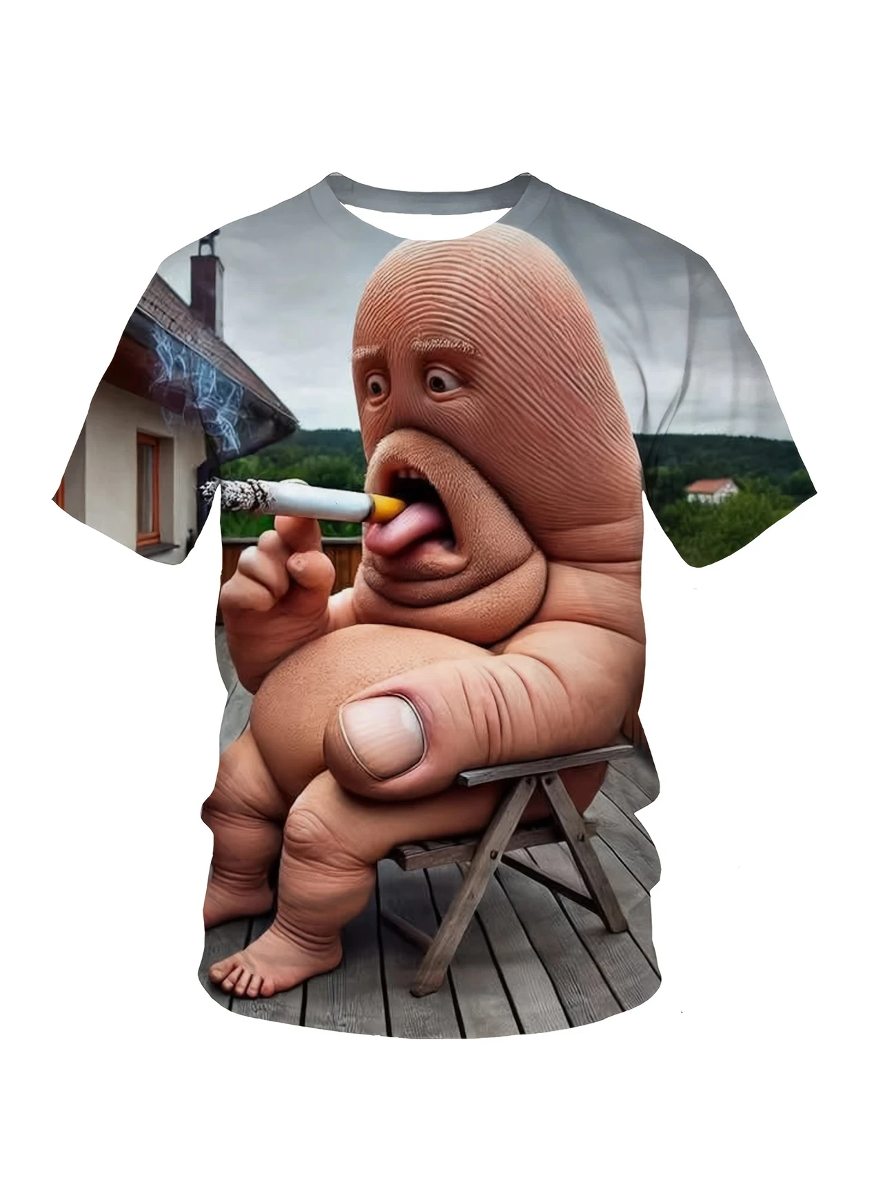 Fun Quirky Abstract Art 3D Pri - Quirky Street Fashion recension och pris