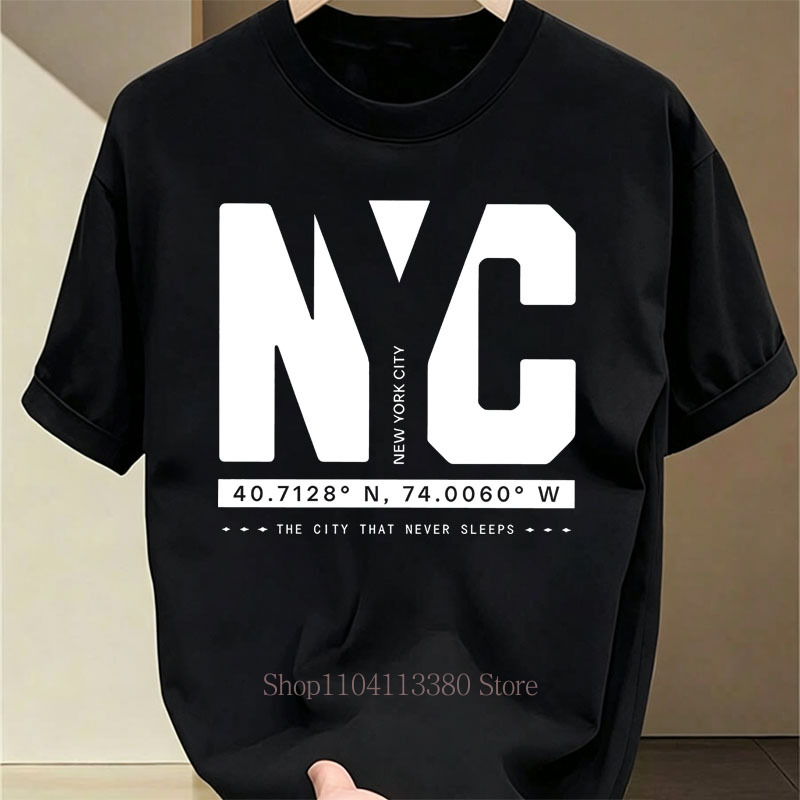 Nyc Graphic Print T-shirts for - Street Fashion Nyc recension och pris