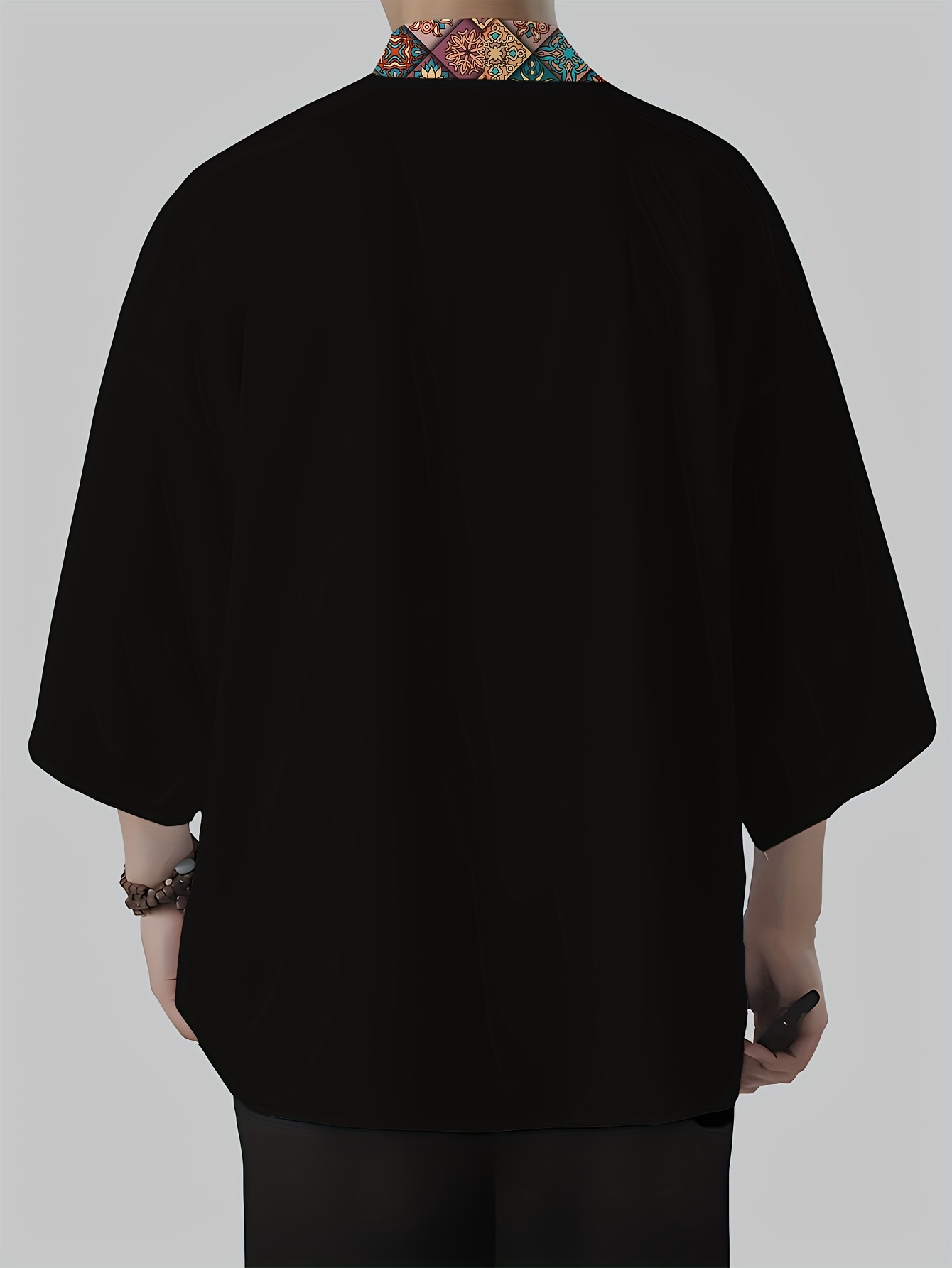 2026 Summer Men's Kimono 3D Pr - Street Fashion Designers recension och pris