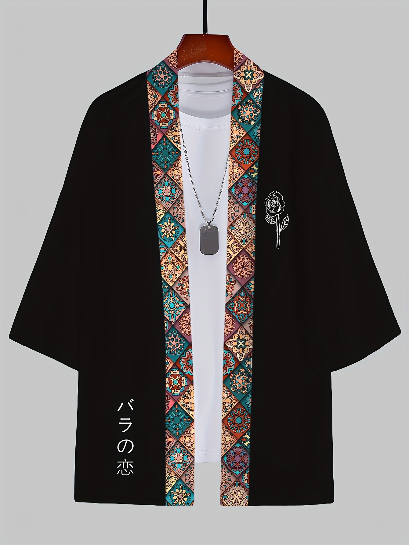 2026 Summer Men's Kimono 3D Pr - Street Fashion Designers recension och pris
