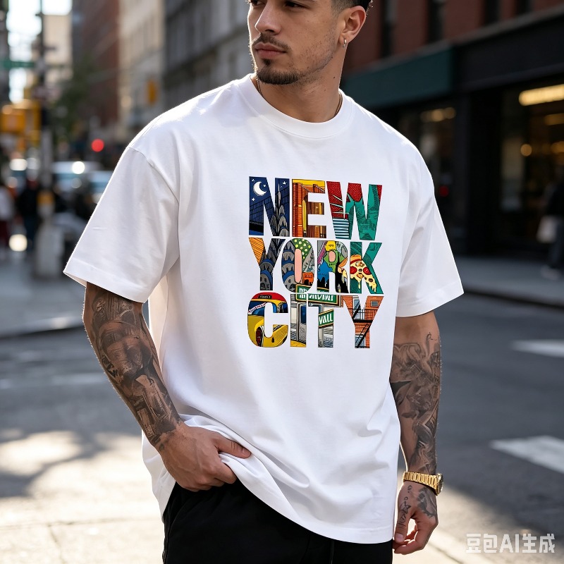 NEW YORK CITY Graphic T-Shirt  - Street Fashion Nyc recension och pris