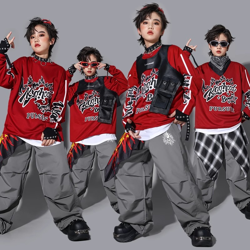 Boys K-pop Sweatshirt Fashion  - Street Fashion For Boy recension och pris