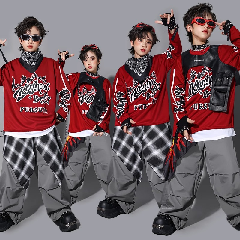 Boys K-pop Sweatshirt Fashion  - Street Fashion For Boy recension och pris