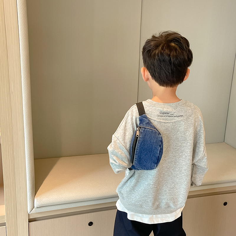 Fashion Denim Children's Waist - Street Fashion For Boy recension och pris
