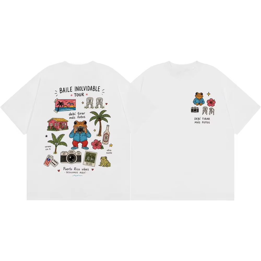 Unisex 2026 Rapper Bad Bunny D - Foto Street Fashion recension och pris