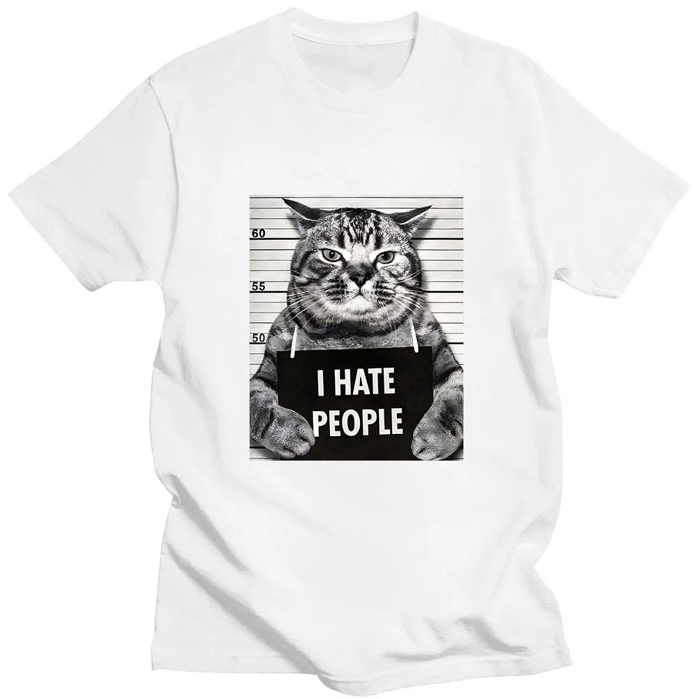 Asian sizeI Meow Print T-shirt - Street Fashion Asian recension och pris