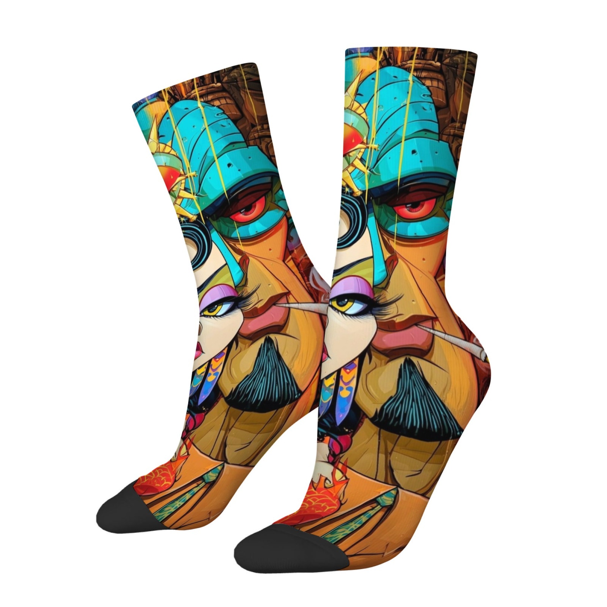 Retro Quirky Abstract Print Me - Quirky Street Fashion recension och pris