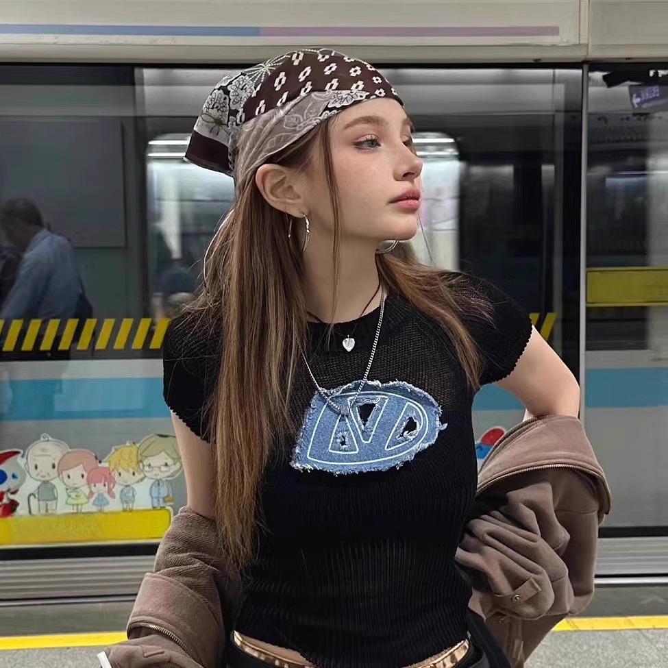 Retro American Style Headscarf - Street Fashion Girl recension och pris
