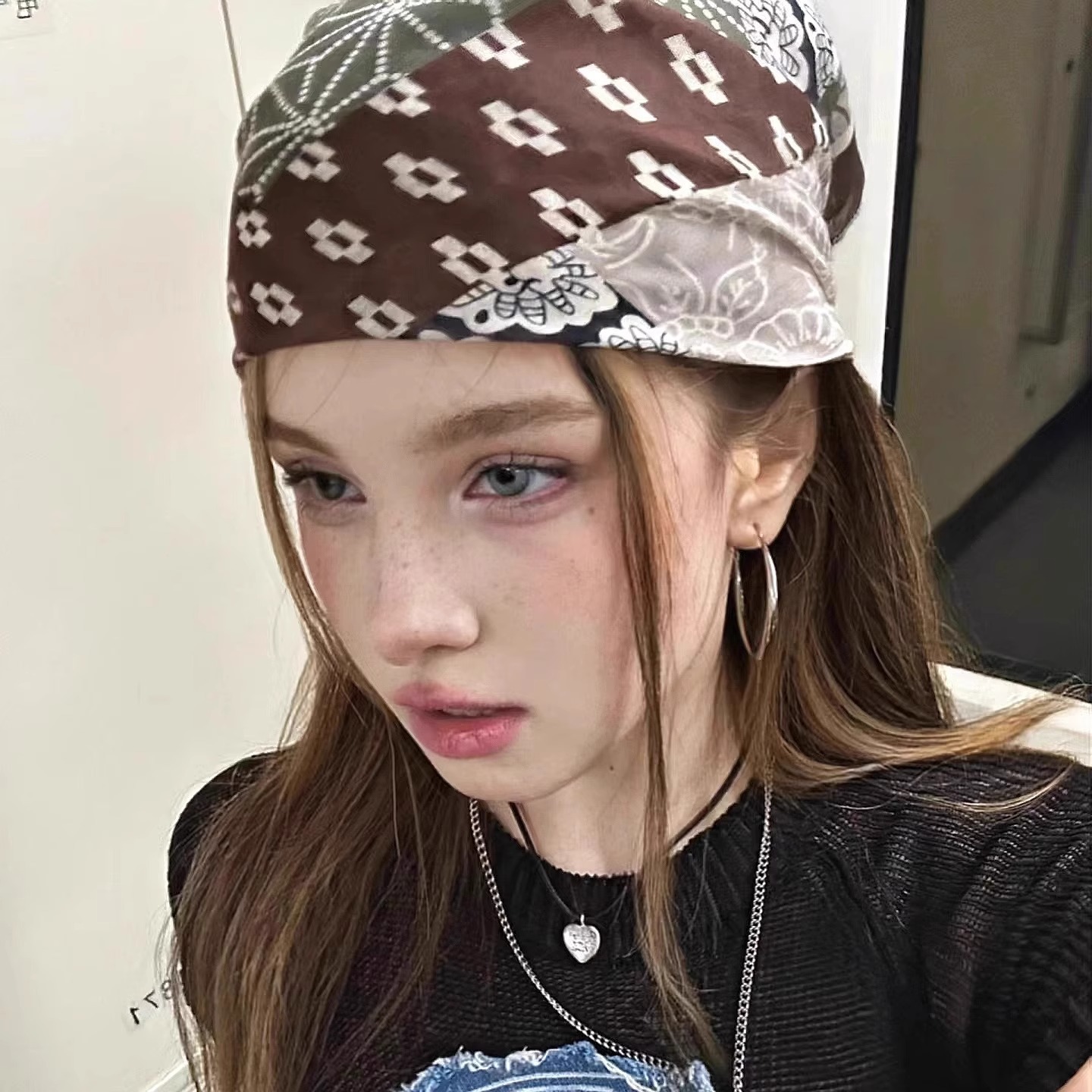 Retro American Style Headscarf - Street Fashion Girl recension och pris