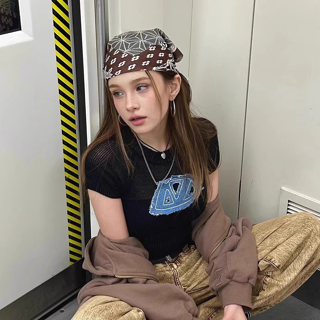 Retro American Style Headscarf - Street Fashion Girl recension och pris