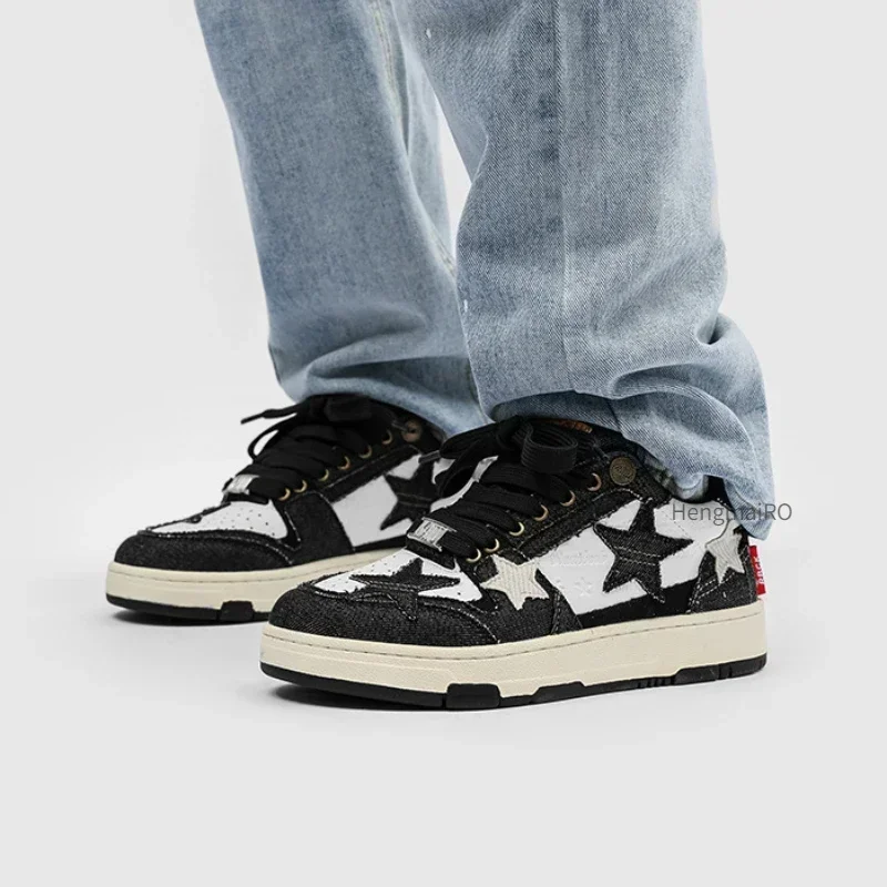 Women Sneakers Man Retro Star  - Street Fashion Couple recension och pris