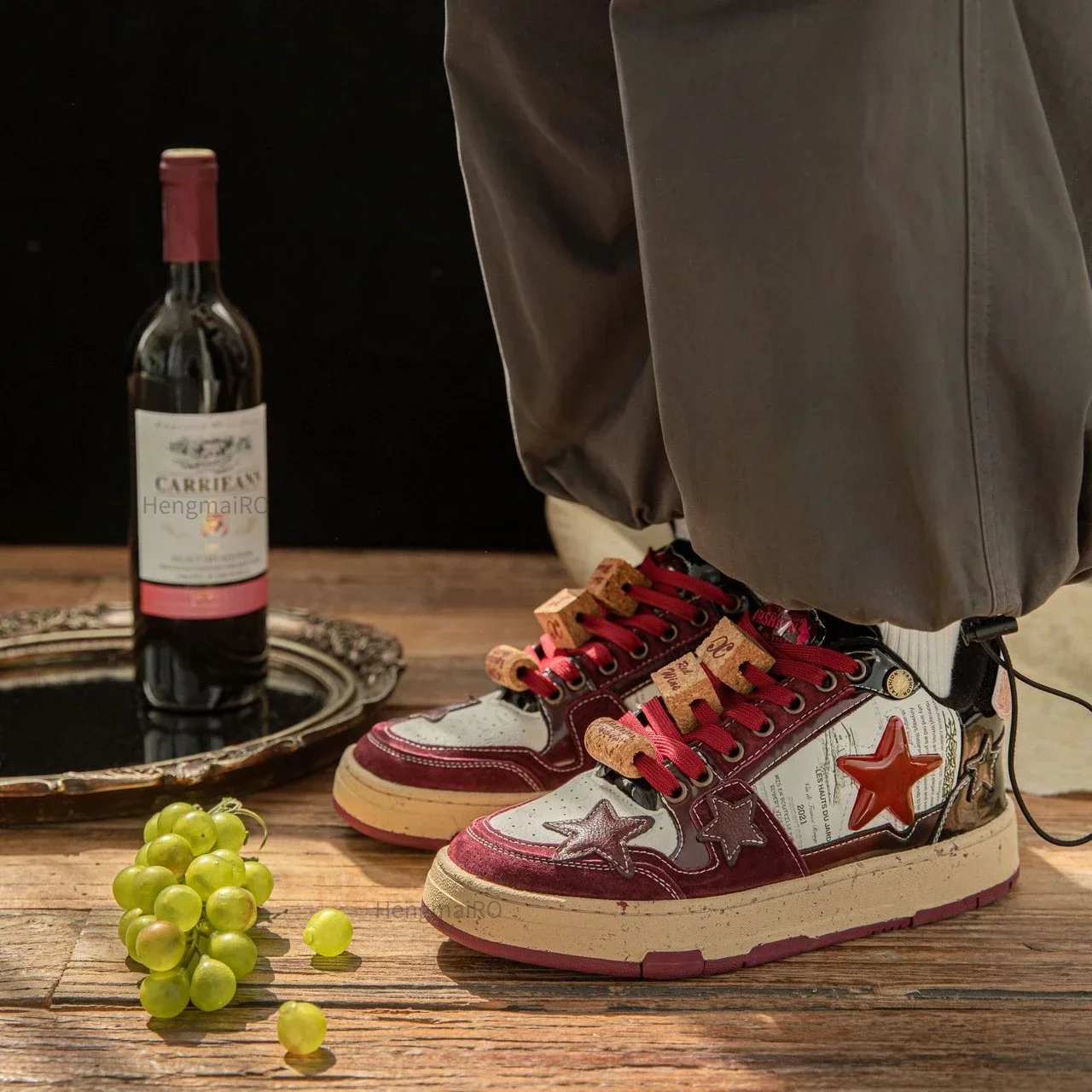 Women Sneakers Man Retro Star  - Street Fashion Couple recension och pris