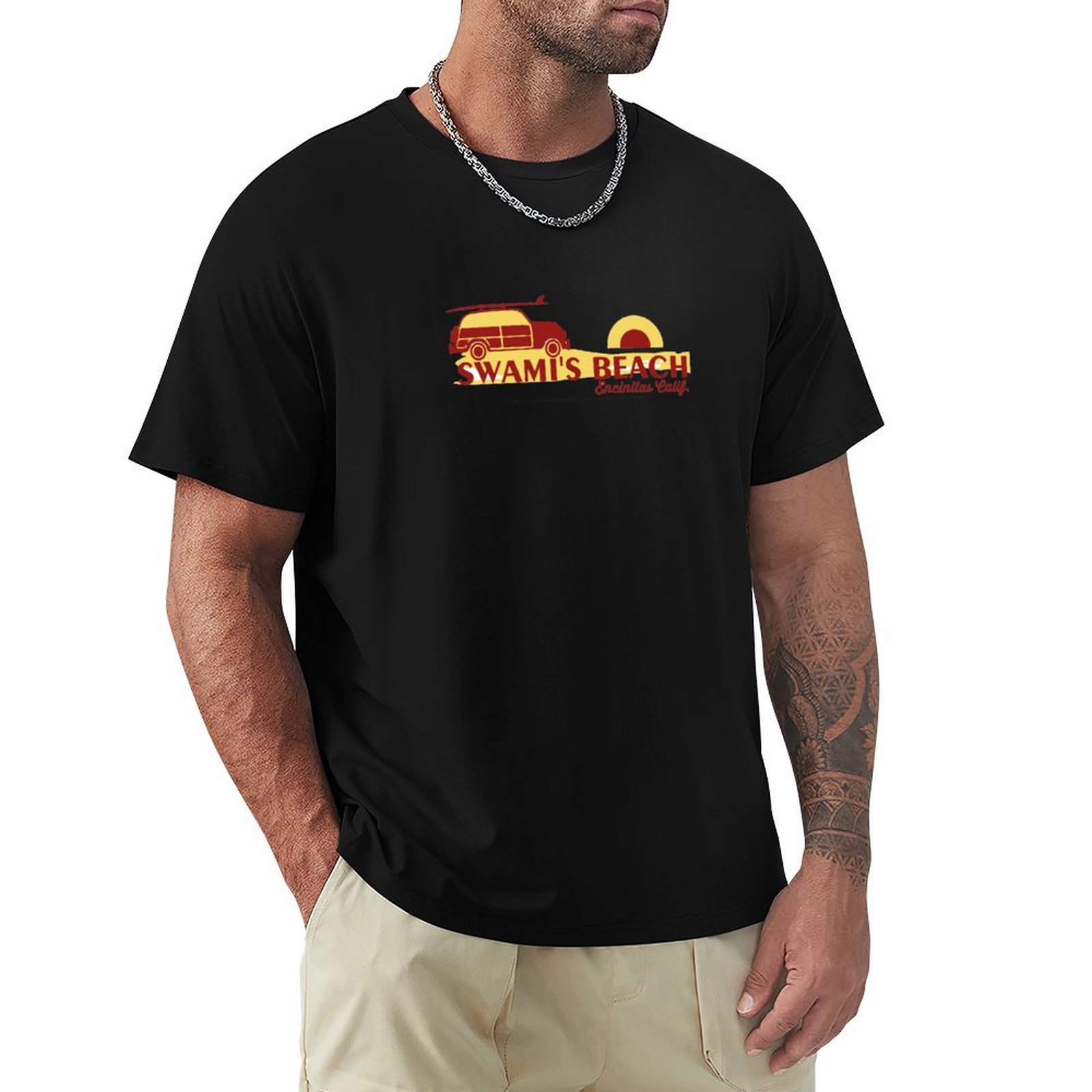 Swami's Beach - California. T- - Street Fashion California recension och pris