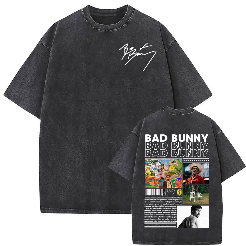 Bad Bunny DTMF Debi Tirar Mas  - Foto Street Fashion recension och pris
