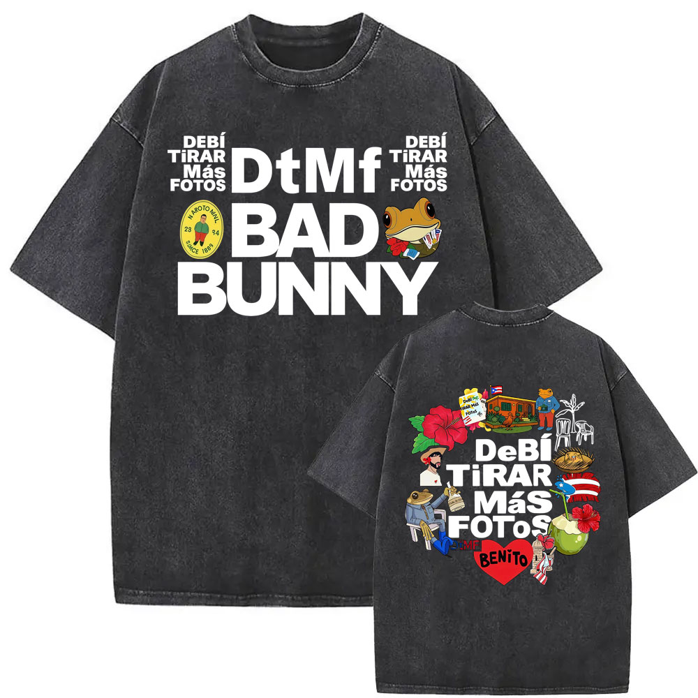 Bad Bunny DTMF Debi Tirar Mas  - Foto Street Fashion recension och pris