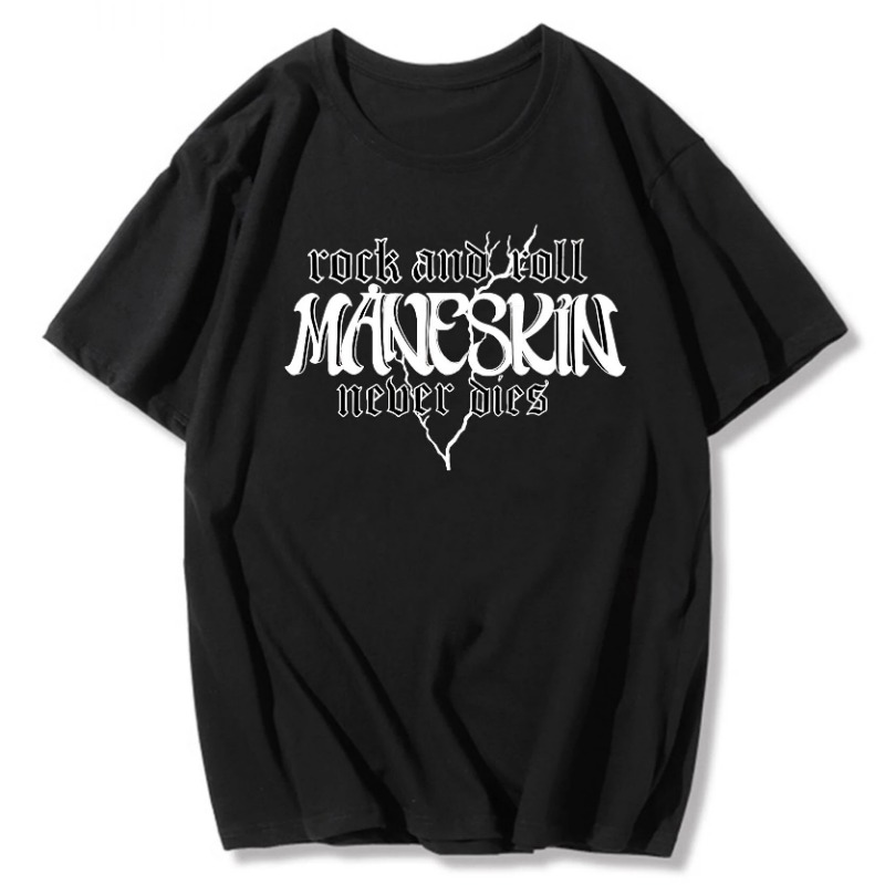 Oversized T Shirt Graphic Mane - Street Fashion Asian recension och pris