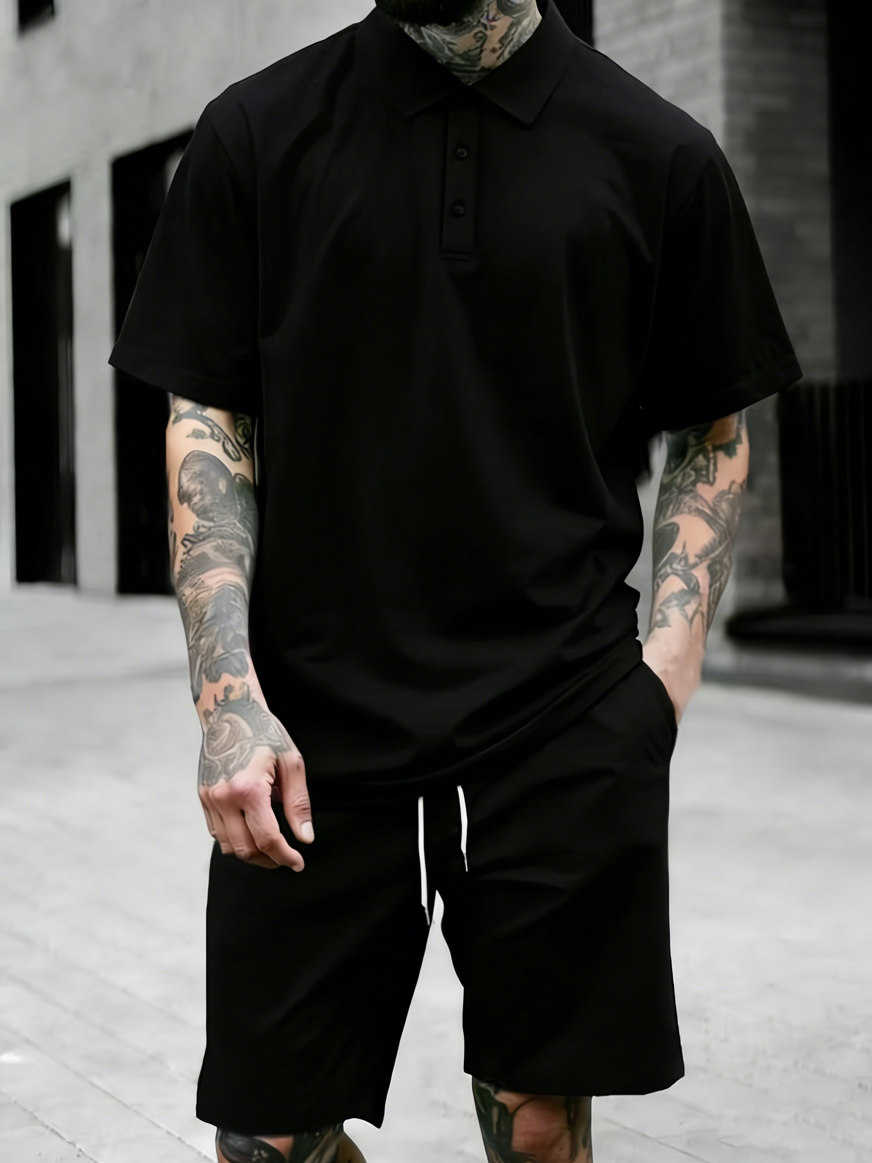 4 Color Summer Loose Polo Shir - Street Fashion Culture recension och pris