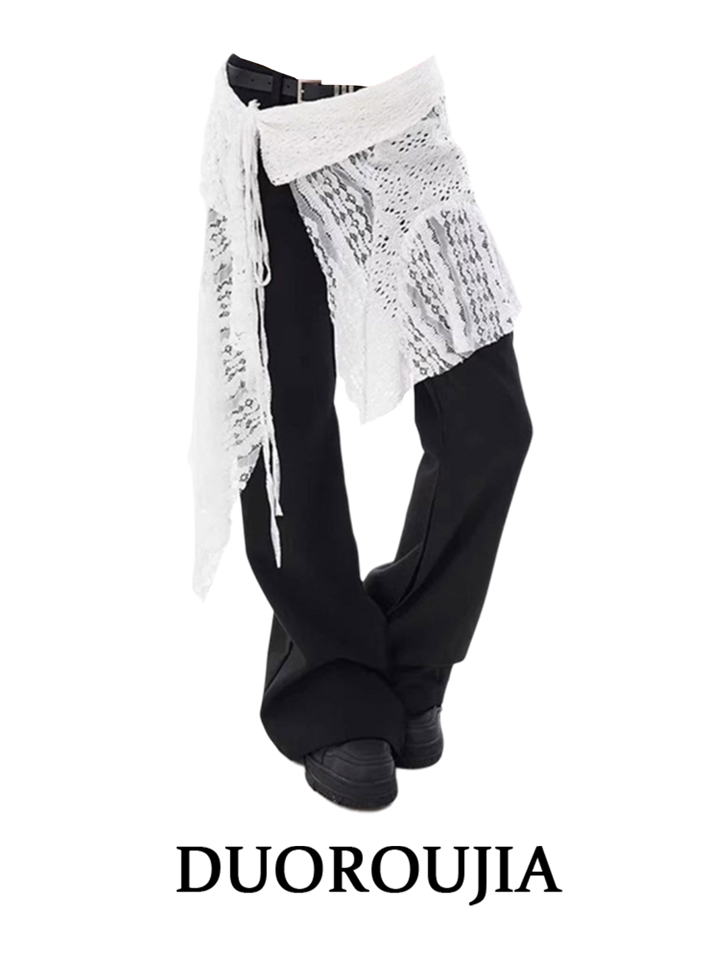 Street Style Layered Hollow ou - Street Fashion Plus Size recension och pris
