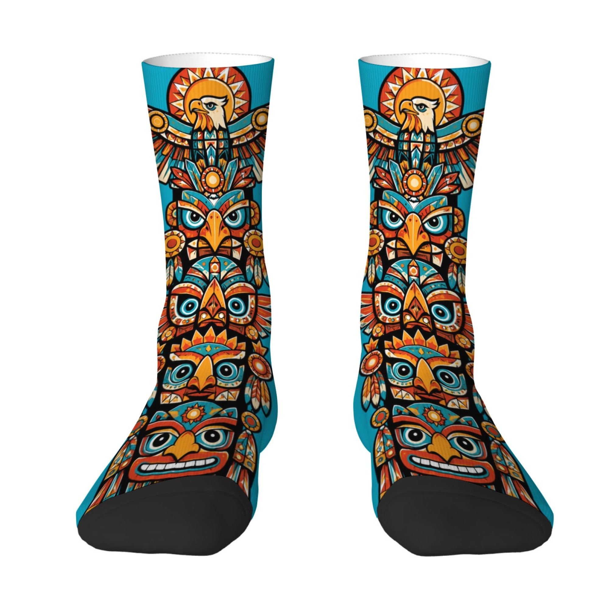 Fun Ethnic-style Totem Print M - Quirky Street Fashion recension och pris