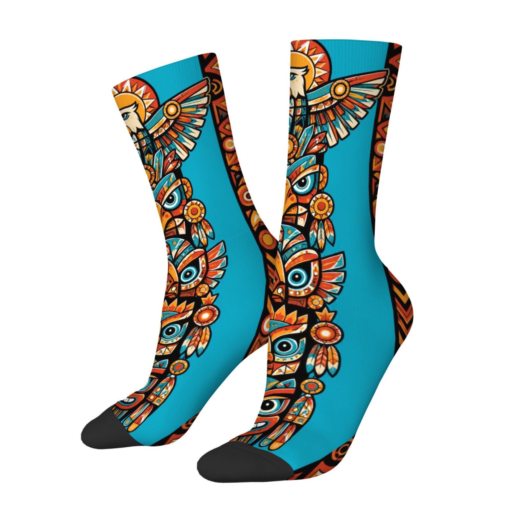 Fun Ethnic-style Totem Print M - Quirky Street Fashion recension och pris