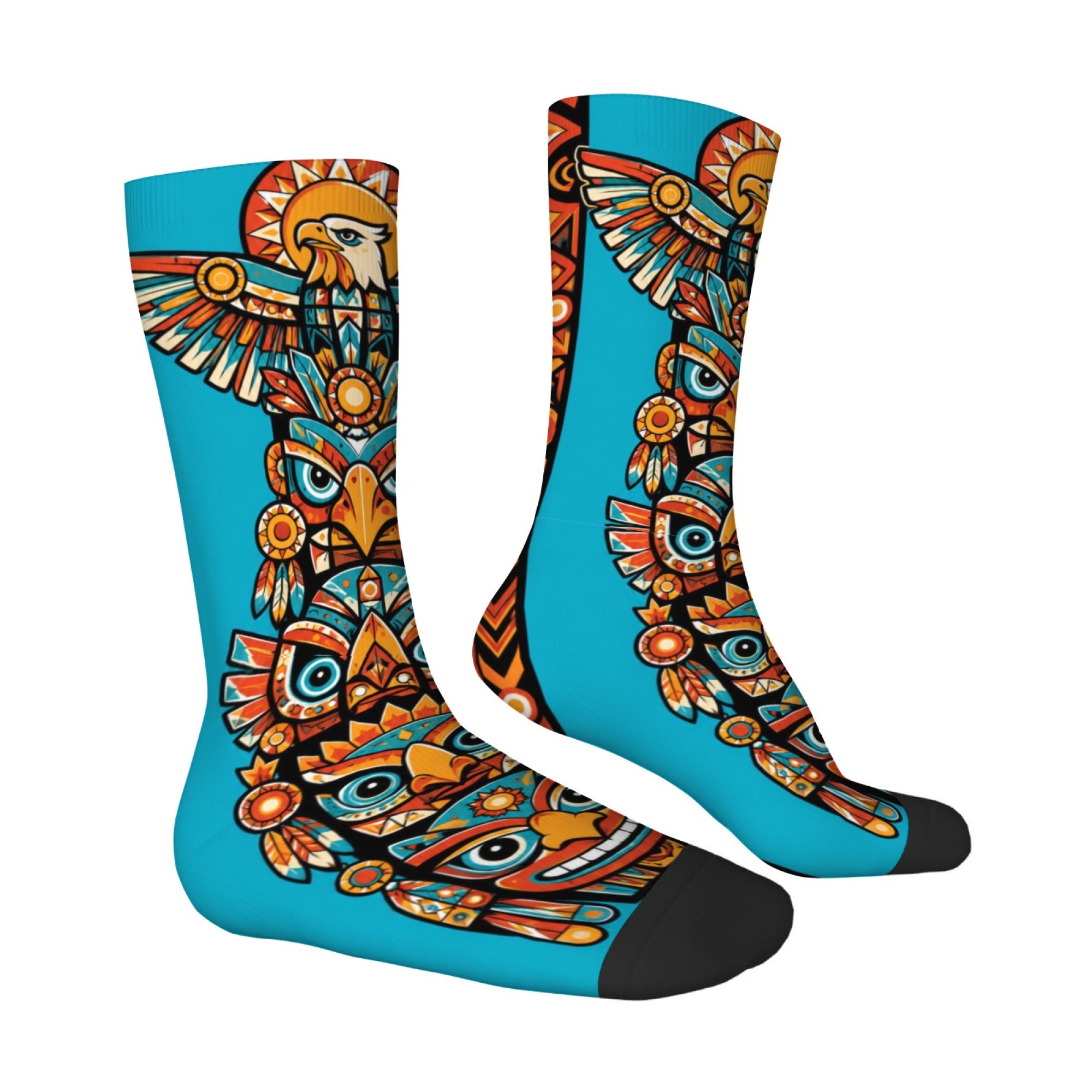 Fun Ethnic-style Totem Print M - Quirky Street Fashion recension och pris
