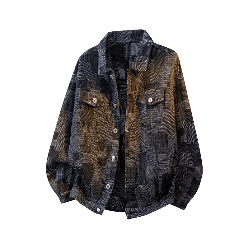 2026 Spring Men Washed Denim J - Street Fashion Couple recension och pris