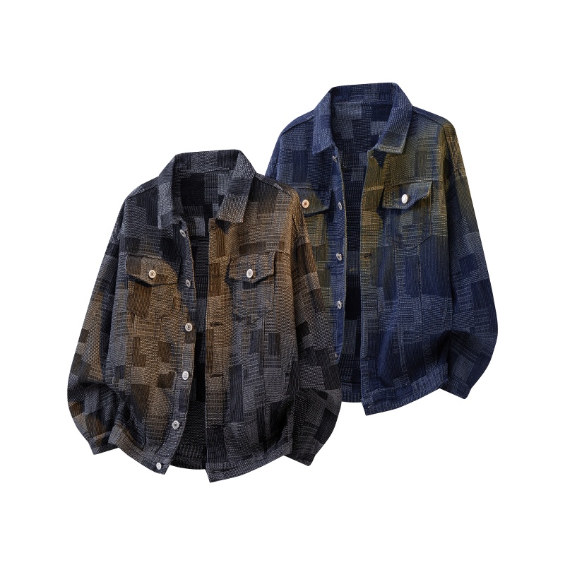 2026 Spring Men Washed Denim J - Street Fashion Couple recension och pris