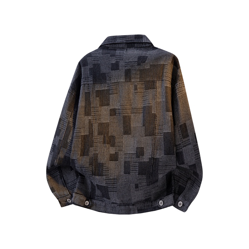 2026 Spring Men Washed Denim J - Street Fashion Couple recension och pris