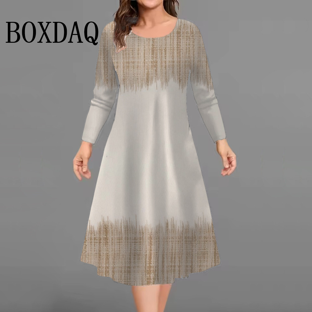 Fashion Women'S Dresses Autumn - Street Fashion Plus Size recension och pris