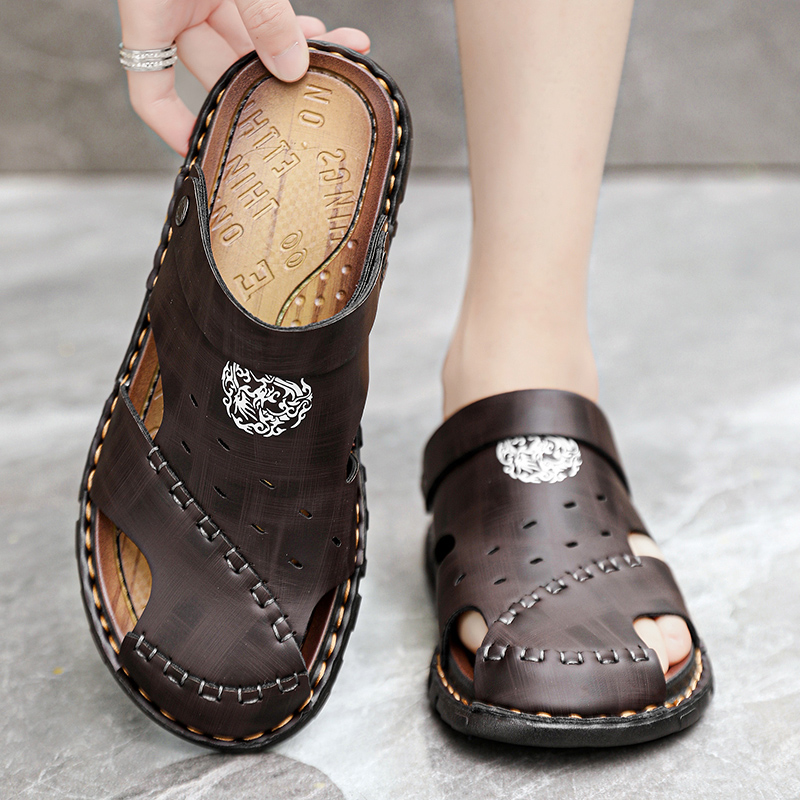 Men Slippers Summer Outside St - Street Fashion Plus Size recension och pris